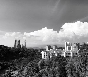 Cityscape against sky