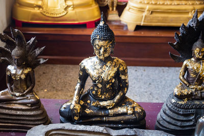 Close-up of buddha statue