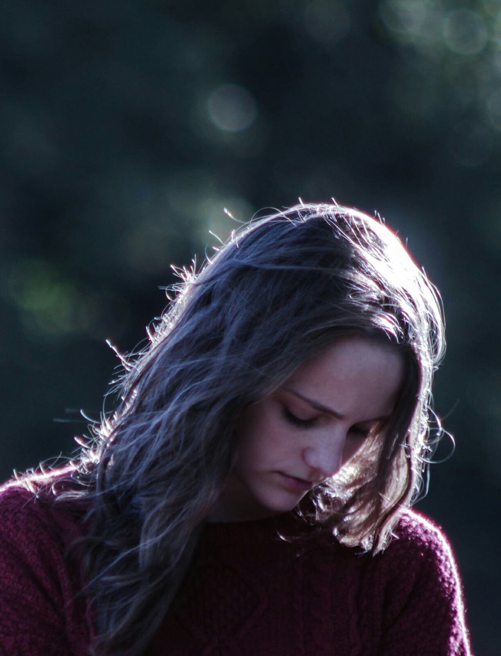 headshot, focus on foreground, person, lifestyles, close-up, leisure activity, childhood, portrait, head and shoulders, girls, looking at camera, long hair, elementary age, young women, front view, young adult, innocence, cute