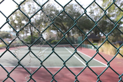 Full frame shot of chainlink fence