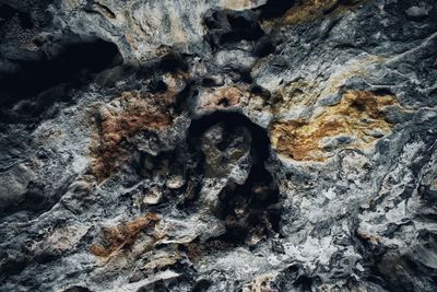 Full frame shot of rock formation