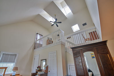 Low angle view of ceiling