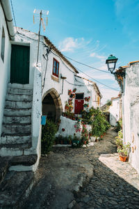 Low angle view of building against sky