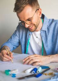 Man working at office