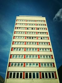 Low angle view of building against sky