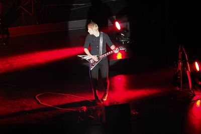 Man playing guitar
