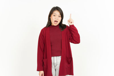 white background