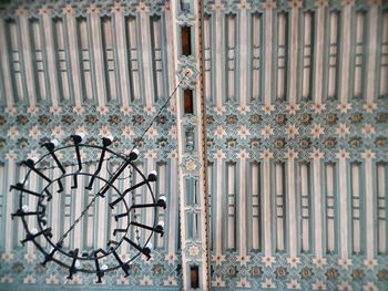 Interior of abandoned clock