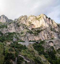 Low angle view of mountain