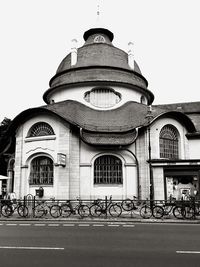 Facade of building