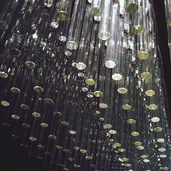 Row of objects in row