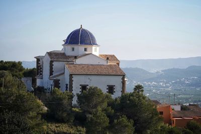 Church building against sky