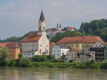 Passau at the danube river