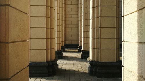 Corridor of building