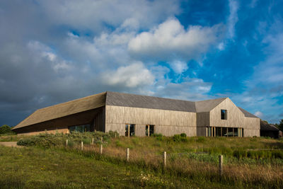 Waddensea center against sky