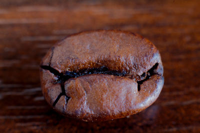 Close-up of bread on table