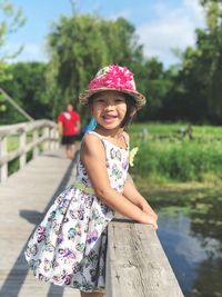 Portrait of a smiling girl