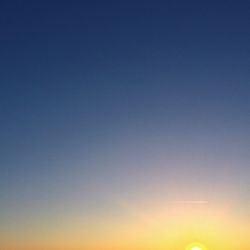 Scenic view of sky at sunset