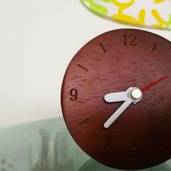 Close-up of clock