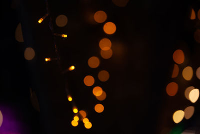 Defocused lights