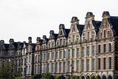 Low angle view of historical building