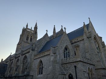 Low angle view of cathedral against sky