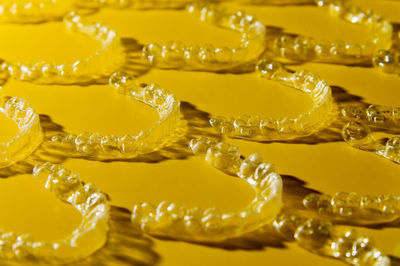 Close-up of pearl jewelry