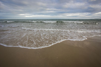 Scenic view of beach