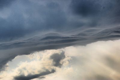 Scenic view of clouds in sky