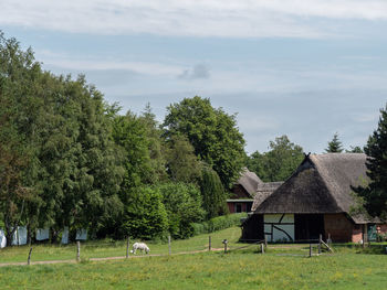 Ahrenshoop at the baltic sea