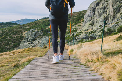 woman walking