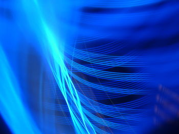 Close-up of light painting against black background