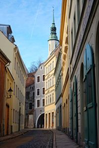 View of buildings in old town