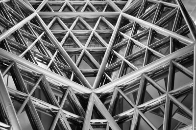 Full frame shot of metallic structure