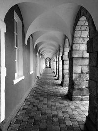 Corridor of building