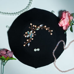 High angle view of rose on table