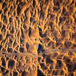 Full frame shot of sand