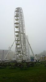 Ferris wheel against sky