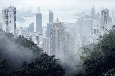 View of buildings in city