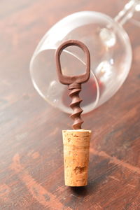 Close-up of drink on table