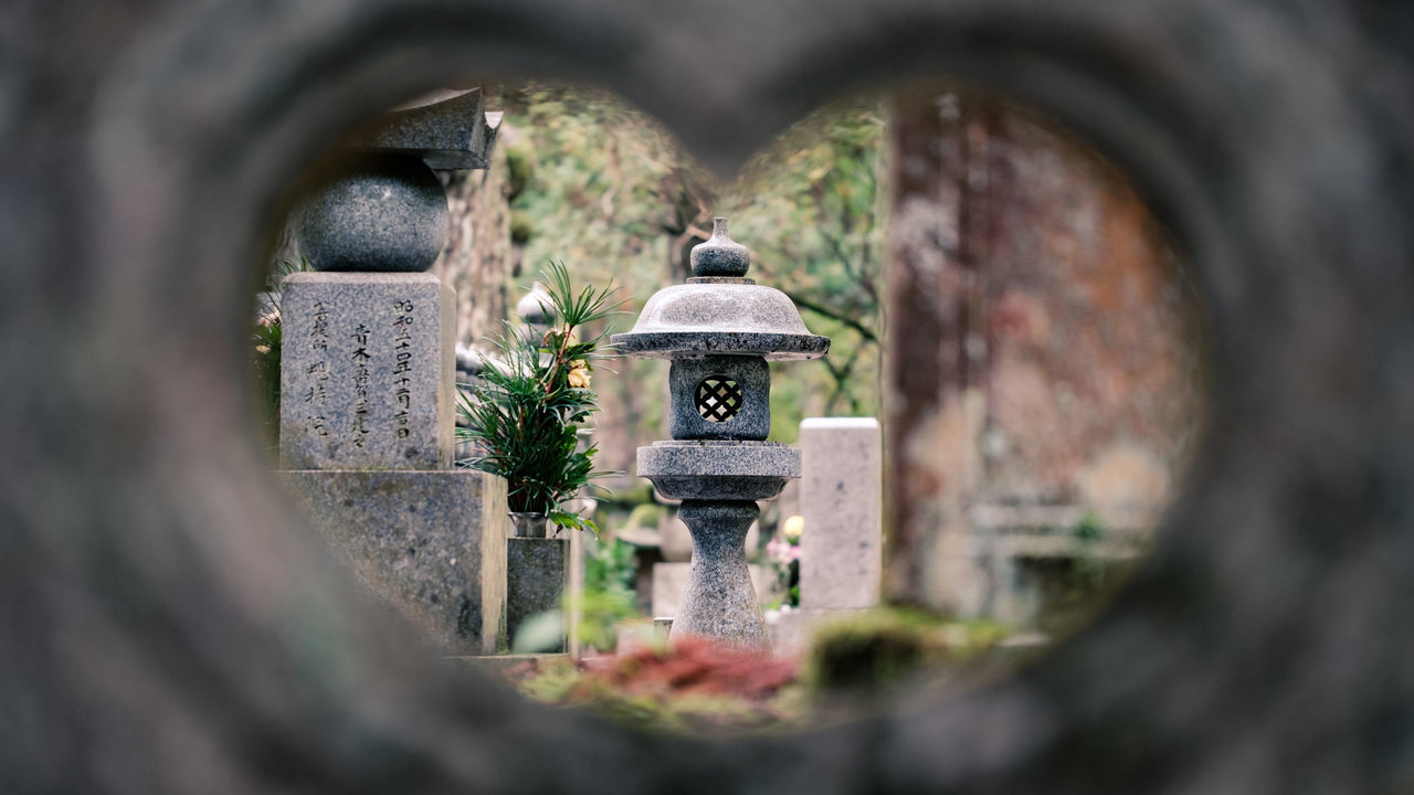 VIEW OF CEMETERY