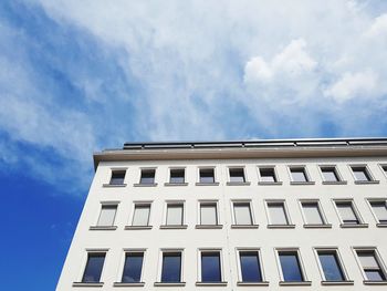 Low angle view of building against sky