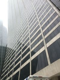 Low angle view of modern building