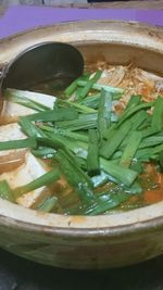 Close-up of food in bowl