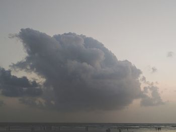 Scenic view of cloudy sky