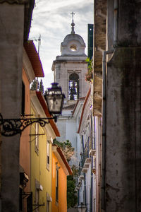 View of church in city