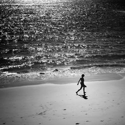 People enjoying at beach