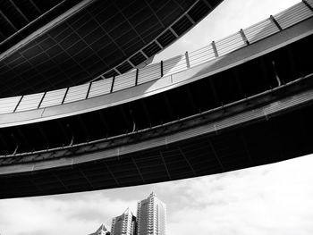 Low angle view of buildings against sky