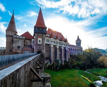 Corvin castle, vajdahunyadi vár in hunedoara, transylvania, romania