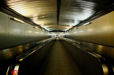 Underground subway station